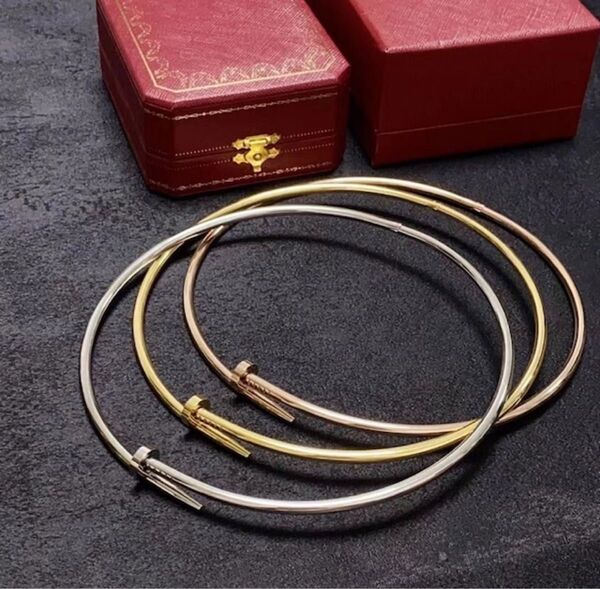 プレゼントにもオススメ♪ 釘ネックレス メンズ レディース アクセサリー おしゃれ 高品質 シルバー ゴールド ピンクゴールド