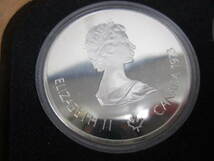 カナダ　モントリオールオリンピック記念銀貨　10ドル＆5ドル　4枚セット　1976年　現状品_画像3