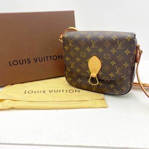 美品 廃盤 LOUIS VUITTON モノグラム サンクルー M51242 ショルダーバッグ ルイヴィトン【NK5335】