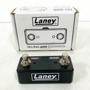 Laney FS2-MINI FOOTSWITCH 2ボタン レイニー フットスイッチ 動作確認済【NK5364】