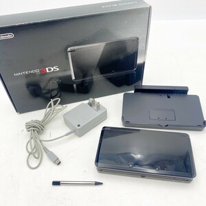 Nintendo 3DS コスモブラック CTR-001(JPN) 任天堂 ニンテンドー スリーディーエス 【NF5392】