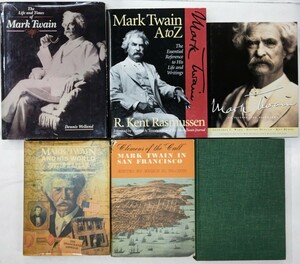 r0229-21.マーク・トウェイン 洋書まとめ/大判/Mark Twain/英文学/アメリカ文学/小説/文芸評論/伝記/ユーモア/社会風刺/