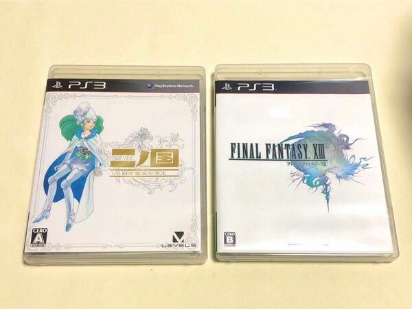 ps3【 ファイナルファンタジー Ⅷ 8 】【 二ノ国 白き聖灰の女王 】 2本セット 中古 / プレステ3 RPG ゲームソフト