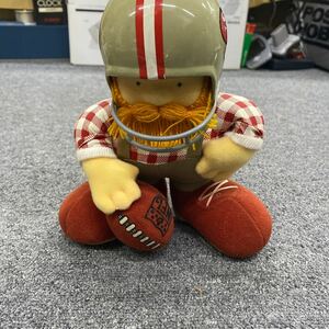 07242 希少サンフランシスコ 49ers NFL フットボール スーパー ヴィンテージ 1983 NFL ハドル マスコット ぬいぐるみ　現状品