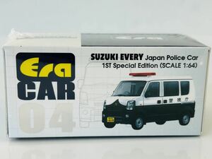 即決 ERA CAR 1/64 スズキエブリィ JAPAN POLICE CAR警察車両 (初回生産限定品）