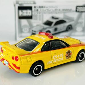 即決 トミカ 購入特典キャンペーン 日産 スカイライン GT-R(BNR34) レスキューパトロールカー 非売品の画像3