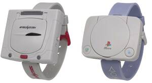 新品 セガサターン & プレイステーション VSウォッチ 2種セット 腕時計 ガチャ SEGA SATURN 白サターン PS one ピーエス ワン