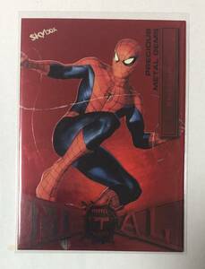 2021 Marvel Metal Universe Precious Metal Gems Red #76 Spider-man #/100 大人気デザイン PMG 美品 スパイダーマン