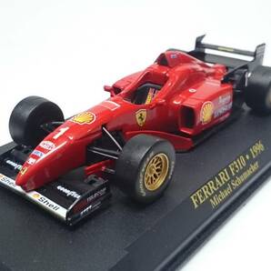 ○28 アシェット 書店販売 公式フェラーリF1コレクション vol.28 Ferrari F310 Michael Schumacher ミハエル・シューマッハ (1996) IXOの画像9