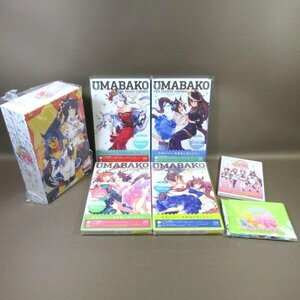 D325●【送料無料】「『ウマ箱』第1～4コーナー アニメ『ウマ娘 プリティーダービー』トレーナーズBOX」Blu-ray BOX全4巻 BOXなど特典付き