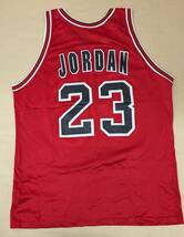 ◎D688/処分品!! 90's Champion Body シカゴブルズ ユニフォーム JORDAN 23 / 表記サイズ：48_画像1