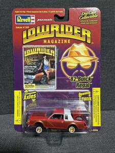 Revell 1/64 Новый Неокрытый 1982 Buick Regal Red Low Rider Impala Lowrider Level Low Rider Magazine Hydrogemic