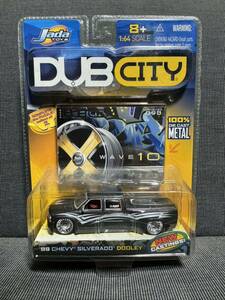 1/64 JADA TOYS DUB CITY 1999 Chevy シルバラード デューリー シボレー トラック ローライダー ラグジュアリー