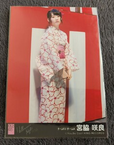 HKT48 宮脇咲良 AKB48 ハロウィン・ナイト 劇場盤 生写真②