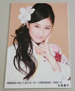 NMB48 矢倉楓子 NMB48×B.L.T.2012 01-CREAM42 C 生写真