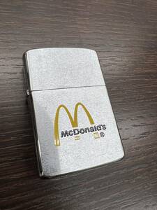 #4026　激レア　ZIPPO マクドナルド　McDonald's 1988年製 ジッポ ジッポー オイルライター ビンテージ 着火未確認　コレクター所蔵品