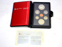 未使用品★希少　1985 Royal Canadian Mint カナダ ロイヤルカナディアンミント プルーフセット コインセット 記念コイン ハードケース付_画像5