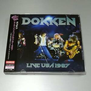 DOKKEN　　　 /　 　 LIVE　USA　　1987　　 　 輸入盤国内仕様　　　　