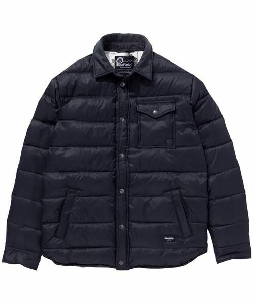 プレミア　XLARGE×PenField SHIRT DOWN JACKET