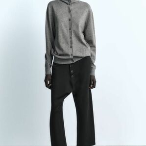 ZARA マルチウェイ ニットセーター、ボタンつき M