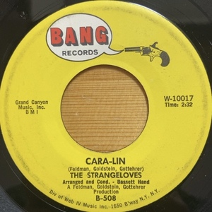 THE STRANGELOVES CARA-LIN 45's 7インチ