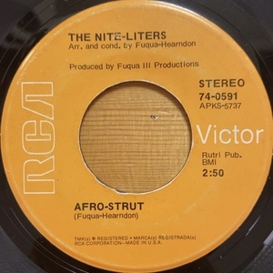 THE NITE-LITERS AFRO-STRUT 45's 7インチ