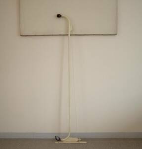 Jean Prouve potence lampe Swing-Jib ivory p Roo vepo ton slump France antique 121cm