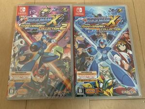 新品 未開封 ロックマンX アニバーサリー コレクション 1 2 Switch ロックマンエックス　2本セット　Nintendo アニバーサリーコレクション