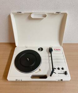 音出しOK♪【Vestax handy trax ポータブルターンテーブル】ベスタクス/レコードプレイヤー/オーディオ機器/A62-012