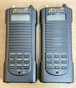 *[ Cellstar V*UHF receiver α5000 2 point ] amateur radio / receiver /skya person g receiver / Junk /A62-406