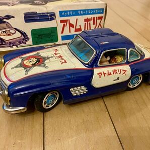 アトムポリス メルセデスベンツ 300SL （旧バンダイのブリキ製おもちゃ）昭和レトロ当時物の画像2