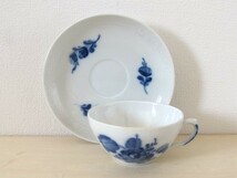 ★ROYAL COPENHAGEN ロイヤルコペンハーゲン 　ブルーフラワー　８０４９　カップ&ソーサー 　2客セット　 陶器　★_画像9