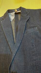 ポロラルフローレン インディゴ テーラードジャケット イタリア生地 美品