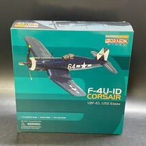 DRAGON ドラゴン ウイングス 1/72 F4U-1D コルセア VBF-83 USS エセックス フィギュア 模型 プラモ 稀少 レア 未使用_画像1