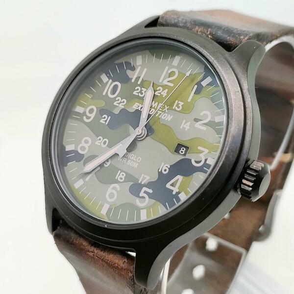 稼働品 TIMEX タイメックス TW4B06600 クオーツ メンズ 腕時計