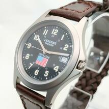 不稼働品 USARMY PARAGON Military Swiss Watch ミリタリーウォッチ アーミー_画像9