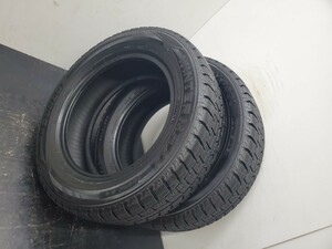 185/65R15 スタッドレス 冬タイヤ 2本 ダンロップ WM02 コスパ重視 間間に合わせ 倉庫保管 22年式 送料無料 T2348