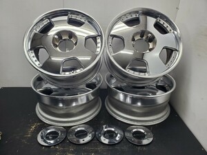  Speedster SPEEDSTAR Vienna that time thing 19 -inch 8.5J 6 hole Hiace deep rim Tsuraichi plating beautiful goods free shipping conditions attaching 