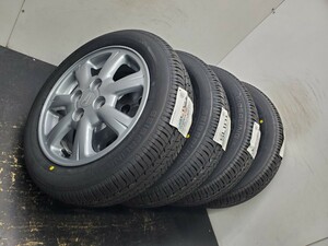 155/65R14 ラジアル 夏タイヤ サマータイヤ 新品 ダイハツ アルミホイール付き 23年式 セイバーリング 送料全国一律 T1111