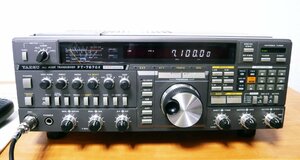 ＹＡＥＳＵ　高級機「ＦＴ-７６７ＧＸ」100Ｗ（SSB/CW/FM/AM/FSK）オートチューナー内蔵　(HF帯1.8M~29MHz）動作品