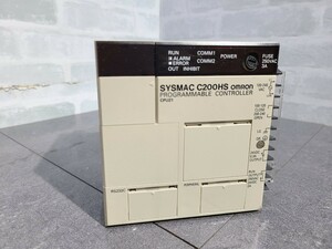 【中古動作品】管1Y256 OMRON SYSMAC C200HS CPU21 プログラマブルコントローラー