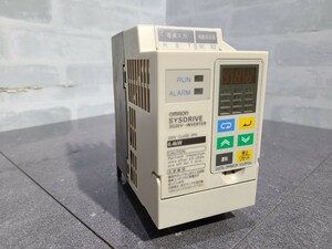 【中古動作品】管1Y261 OMRON SYSDRIVE 3G3EV-INVERTER 3G3EV-A2004 超小型インバーター