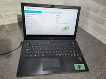 【現状品】管1Y289 SONY VAIO VJP132C11N VJP132 CPU core i5-5200U Bios起動OK HDD無し、メモリー4GB、バッテリー有り 6台セット _画像5