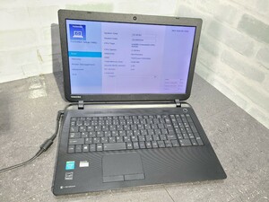 【現状品】管1Y296 TOSHIBA dynabook BX/35NB PBX35BP-SUA CPU Celeron N2840 Bios起動OK HDD無し、メモリー2GB、バッテリー有り 