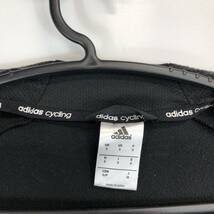 アディダス adidas 裏起毛サイクルジャージ 長袖 ブラック Mサイズ F42670_画像4