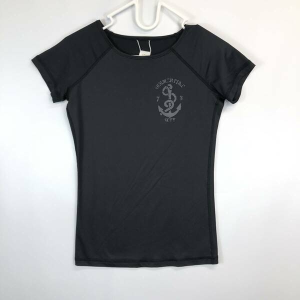 ビラボン BILLABONG 半袖 スイムTシャツ ブラック レディースSサイズ XR03FSOL