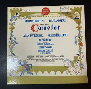 ★LP/US/Original Broadway Cast RICHARD BURTON JULIE ANDREWS in CAMELOT/KOL5620/レコード