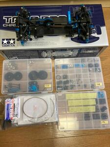 ☆中古☆ タミヤ TA08 オプション多数 予備部品多数 シャーシセットTRF 