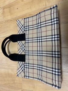 BURBERRY★バーバリー★手提げバック★中古品★BLUELABEL★