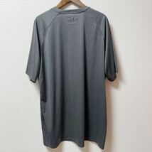 UNDER ARMOUR 半袖Tシャツ プラクティスシャツ XLサイズ グレー ポリエステル_画像2